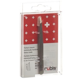 RUBIS pincette biseautée inox