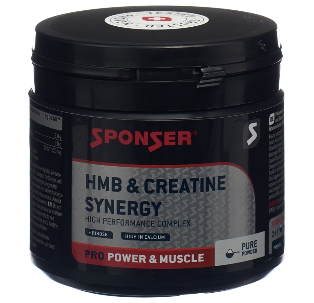 SPONSER HMB & Creatine Synergy pdr bte 320 g SPONSER HMB & Creatine Synergy pdr bte 320 g