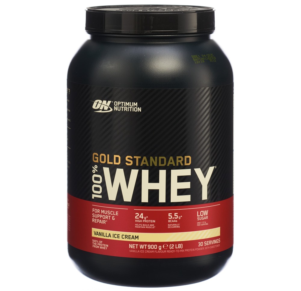 OPTIMUM 100% Whey Gold Std Vanilla Ice 2lb 900 g OPTIMUM 100% Whey Gold Std Vanilla Ice 2lb 900 g