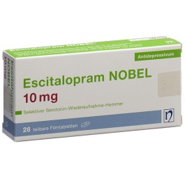 ESCITALOPRAM NOBEL cpr pell 10 mg 28 pce