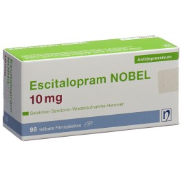ESCITALOPRAM NOBEL cpr pell 10 mg 98 pce