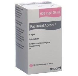 PACLITAXEL Accord 600 mg/100ml flac 100 ml