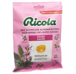 RICOLA sauge bonbons s sucre av stevia sach 125 g