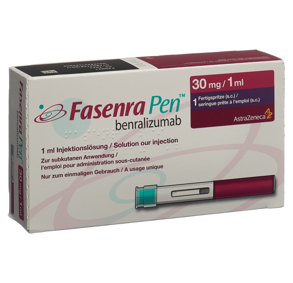 FASENRA Pen sol inj 30 mg/ml stylo pré 1 ml