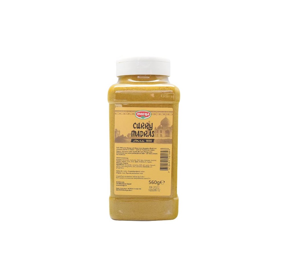 MORGA épice curry madras bte 560 g MORGA épice curry madras bte 560 g