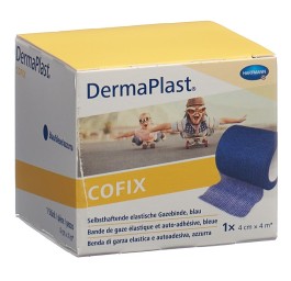 DERMAPLAST CoFix 4cmx4m bleu