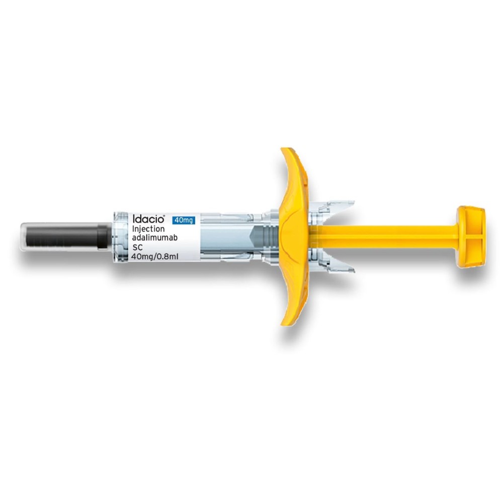 IDACIO sol inj 40 mg/0.8ml seringue prête 2 pce IDACIO sol inj 40 mg/0.8ml seringue prête 2 pce