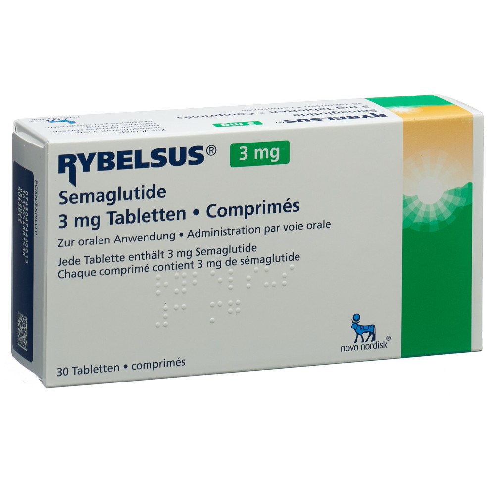 RYBELSUS cpr 3 mg 30 pce RYBELSUS cpr 3 mg 30 pce
