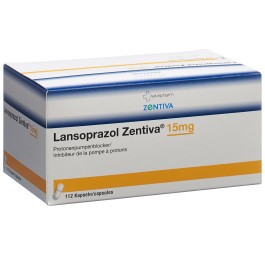 LANSOPRAZOL Zentiva caps 15 mg 112 pce