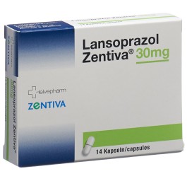 LANSOPRAZOL Zentiva caps 30 mg 14 pce