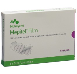 MEPITEL film Safetac 6x7cm (nouveau) 10 pce