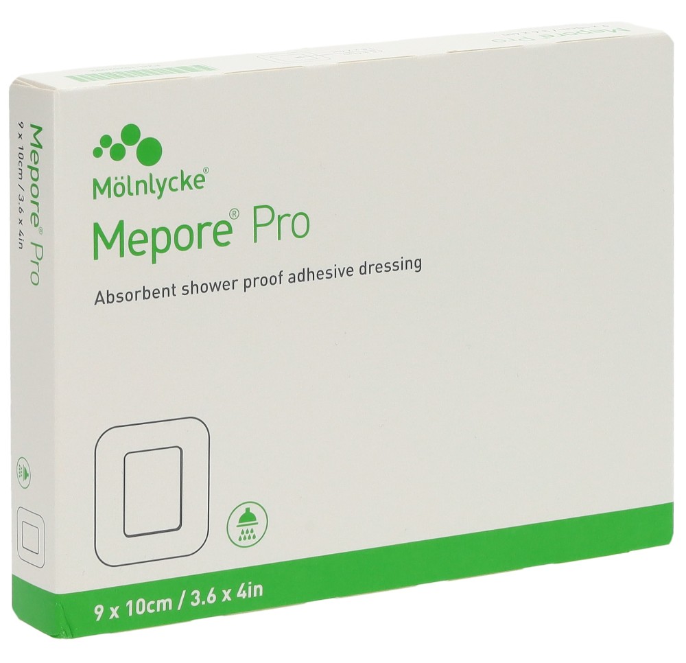 MEPORE PRO pansem 10x9cm couss 6x5cm st (n) 10 pce