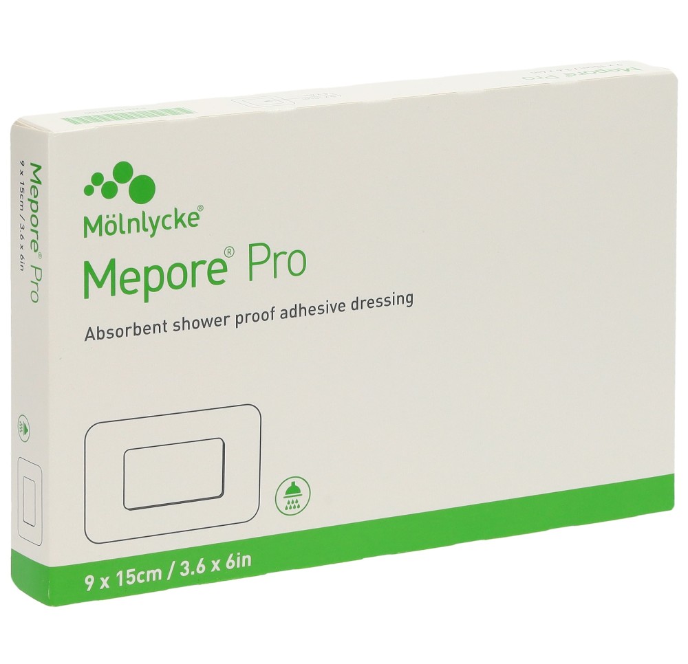 MEPORE PRO pansem 15x9cm couss 9x5cm st (n) 10 pce