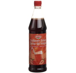MORGA sirop fraises avec fructose fl Pet 7.5 dl