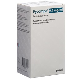 FYCOMPA susp 0.5 mg/ml buvable fl 340 ml