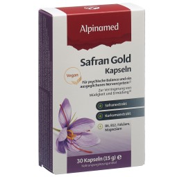 ALPINAMED Safran d'or caps 30 pce