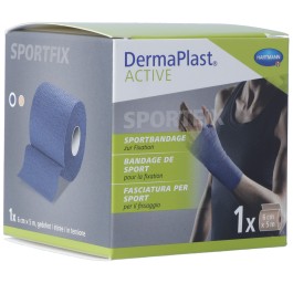 DERMAPLAST Active bandage sport 6cmx5m bleu