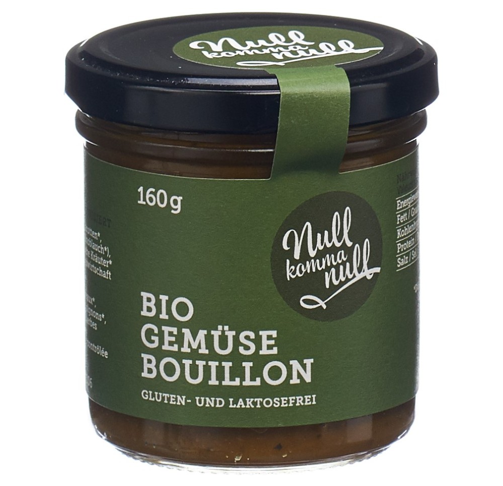NULLKOMMANULL Bouillon de légumes verre 160 g NULLKOMMANULL Bouillon de légumes verre 160 g