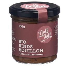 NULLKOMMANULL Bouillon de boeuf verre 160 g