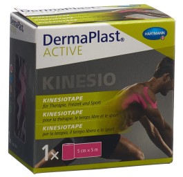 DERMAPLAST Active Kinesiotape 5cmx5m rose