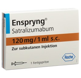 ENSPRYNG sol inj 120 mg/ml ser pré 1 ml