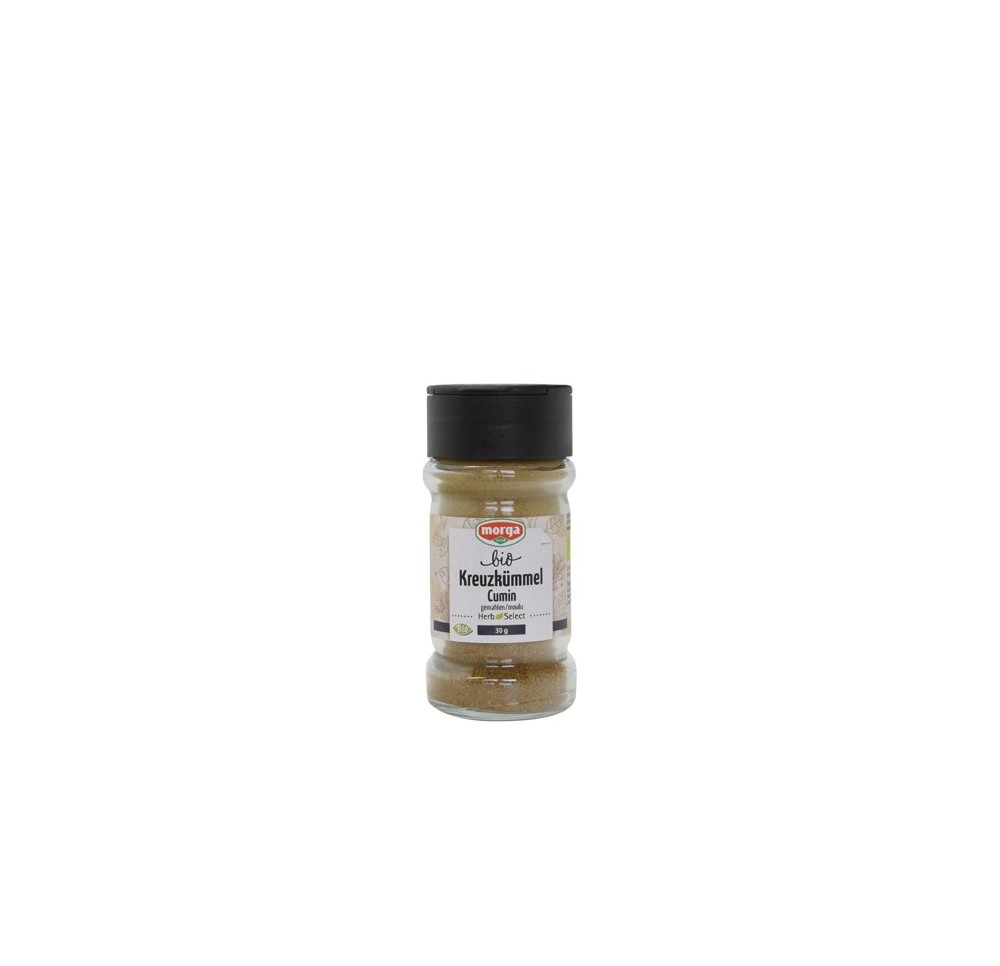MORGA épice cumin moulu bio verre 35 g MORGA épice cumin moulu bio verre 35 g