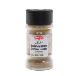 MORGA épice grain coriandre moulue bio verre 25 g