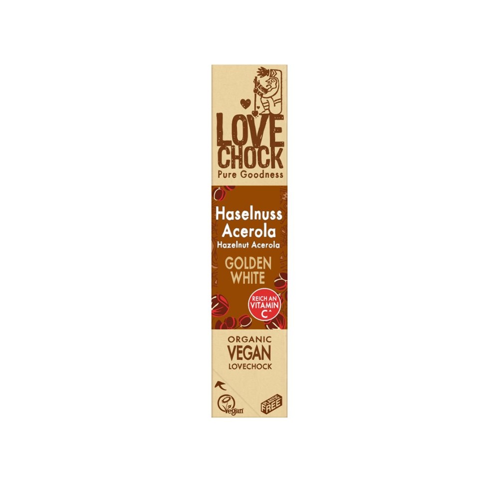 LOVECHOCK barre chocolat Golden White 40 g