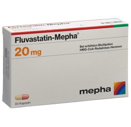 FLUVASTATIN Mepha caps 20 mg 30 pce