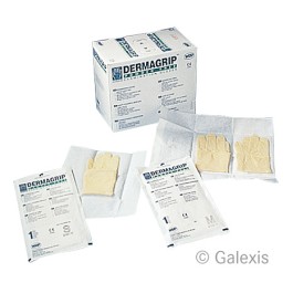 DERMAGRIP gants examen latex L stériles 50 paire
