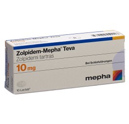 ZOLPIDEM Mepha Teva Lactab 10 mg 10 pce