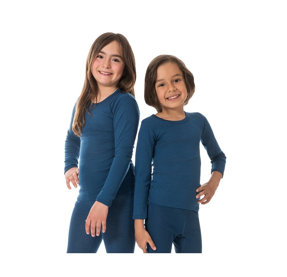 EUSANA kids manches longues Gr140 marine