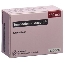 TEMOZOLOMID Accord caps 180 mg sach 5 pce