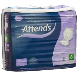 ATTENDS CONTOURS 8 regular lange 28 pce