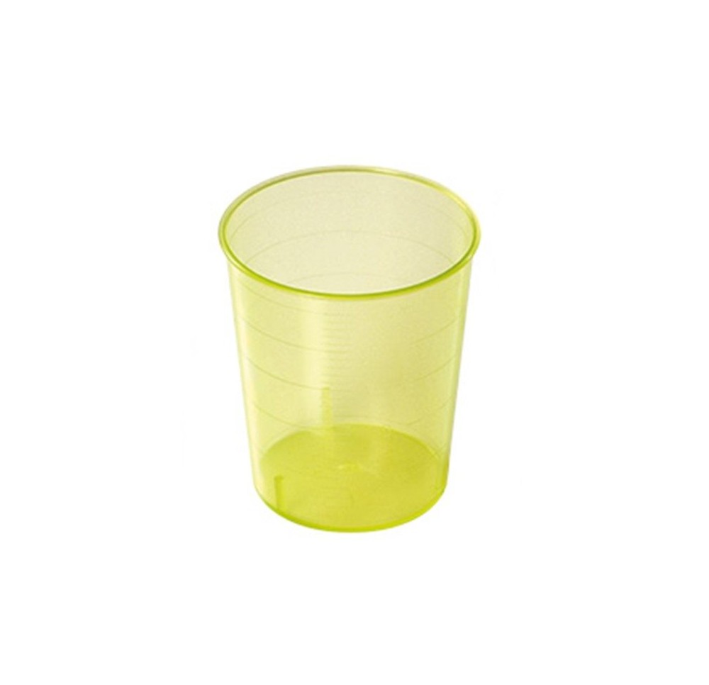 WIEGAND Medigobelets 25ml jaune lavables 50 pce