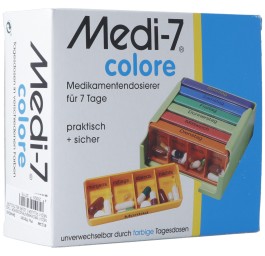SAHAG Medi-7 pilulier 7 jours 4 cases jo multi all