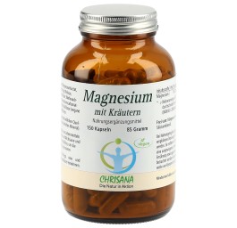 CHRISANA Magnésium aux herbes caps bte 150 pce
