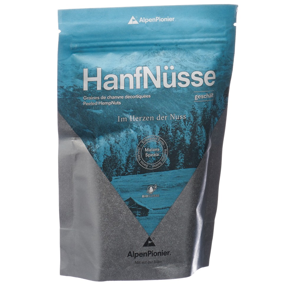 ALPENPIONIER Graines chanvre décor BioSuisse 150 g ALPENPIONIER Graines chanvre décor BioSuisse 150 g