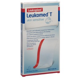 LEUKOMED T skin sensitive 8x15cm 5 pce