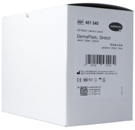 DERMAPLAST Stretch bande gaze 10cmx4m blanc 20 pce