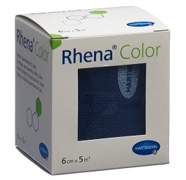 RHENA Color bandes élastiques 6cmx5m bleu