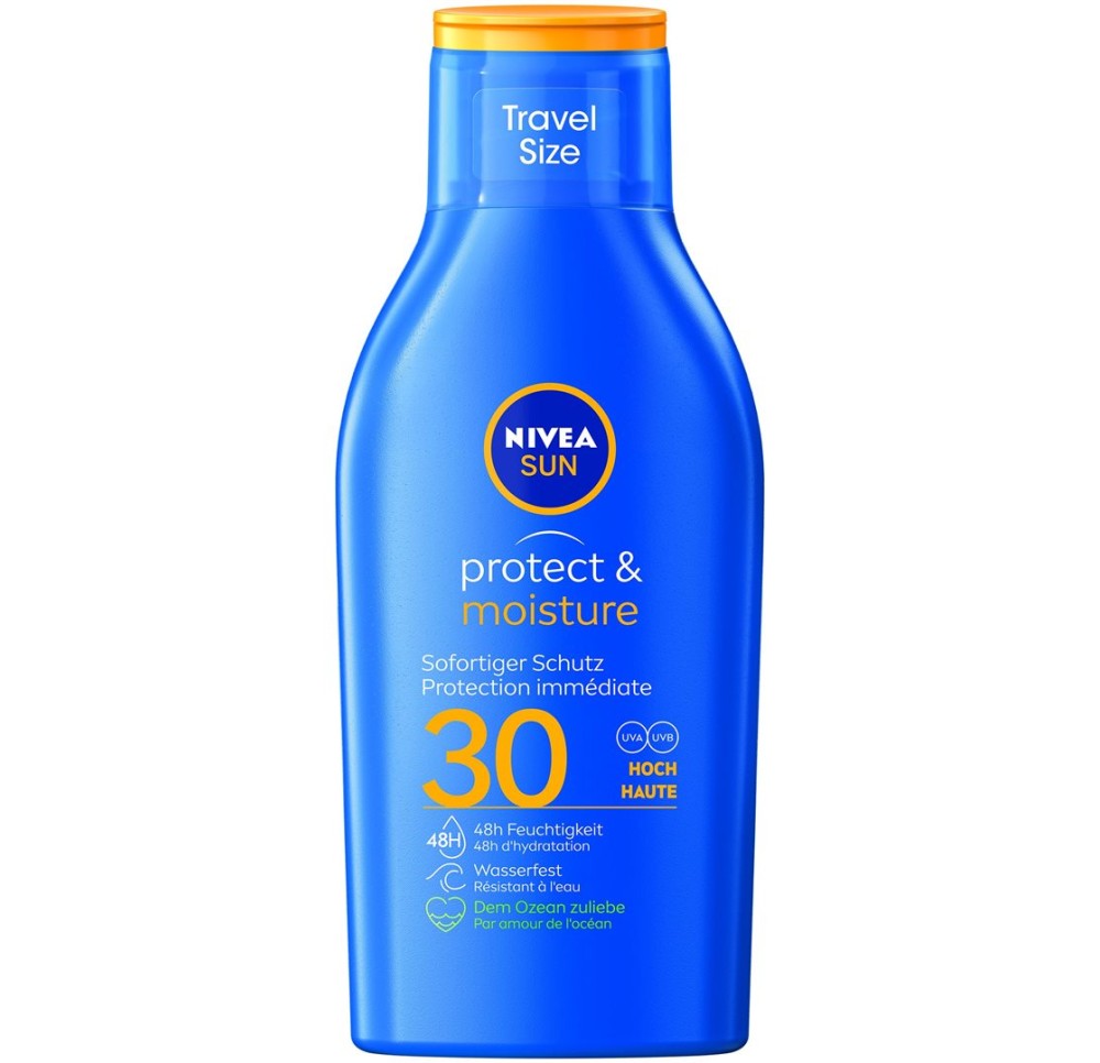 NIVEA SUN p&m lait FPS30 travel size 100 ml