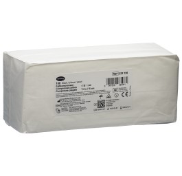 IVF compr pliées T17 7.5x7.5cm 12couche 100 pce