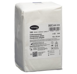 IVF compresses pliées T24 10x10cm 8couche 100 pce