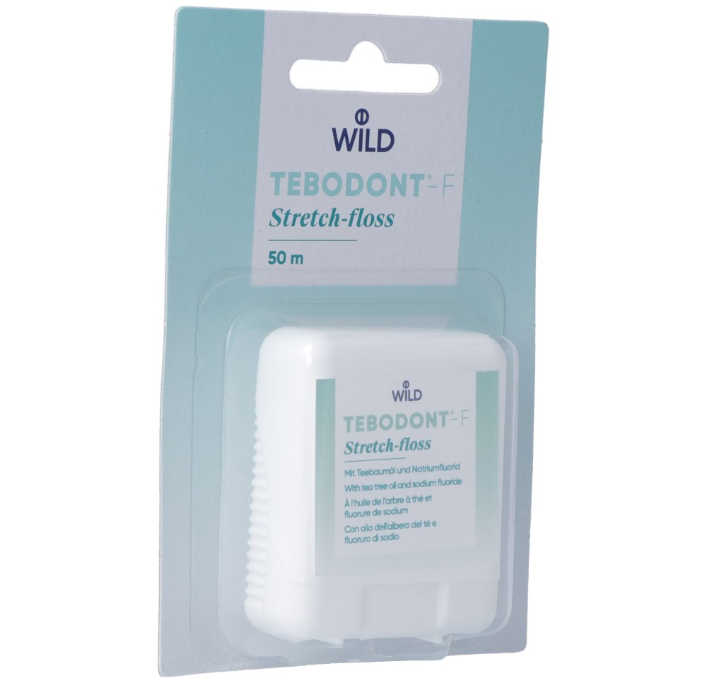TEBODONT-F fil dentaire stretch 50m