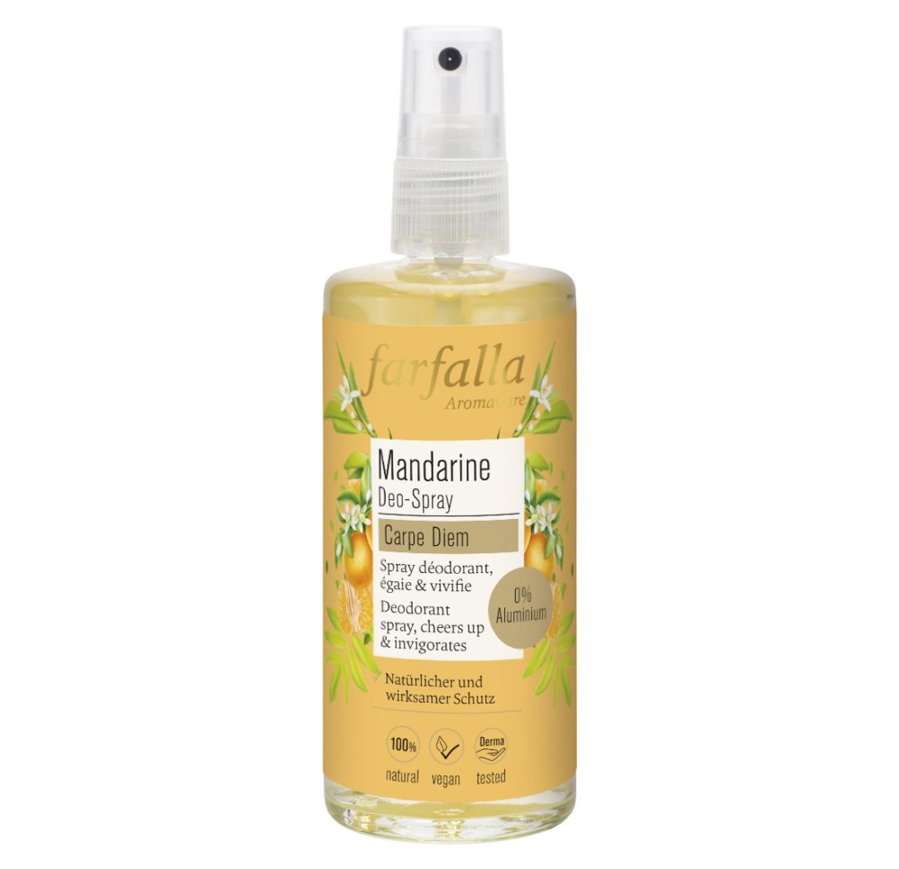 FARFALLA Spray déo mandarine 100 ml FARFALLA Spray déo mandarine 100 ml
