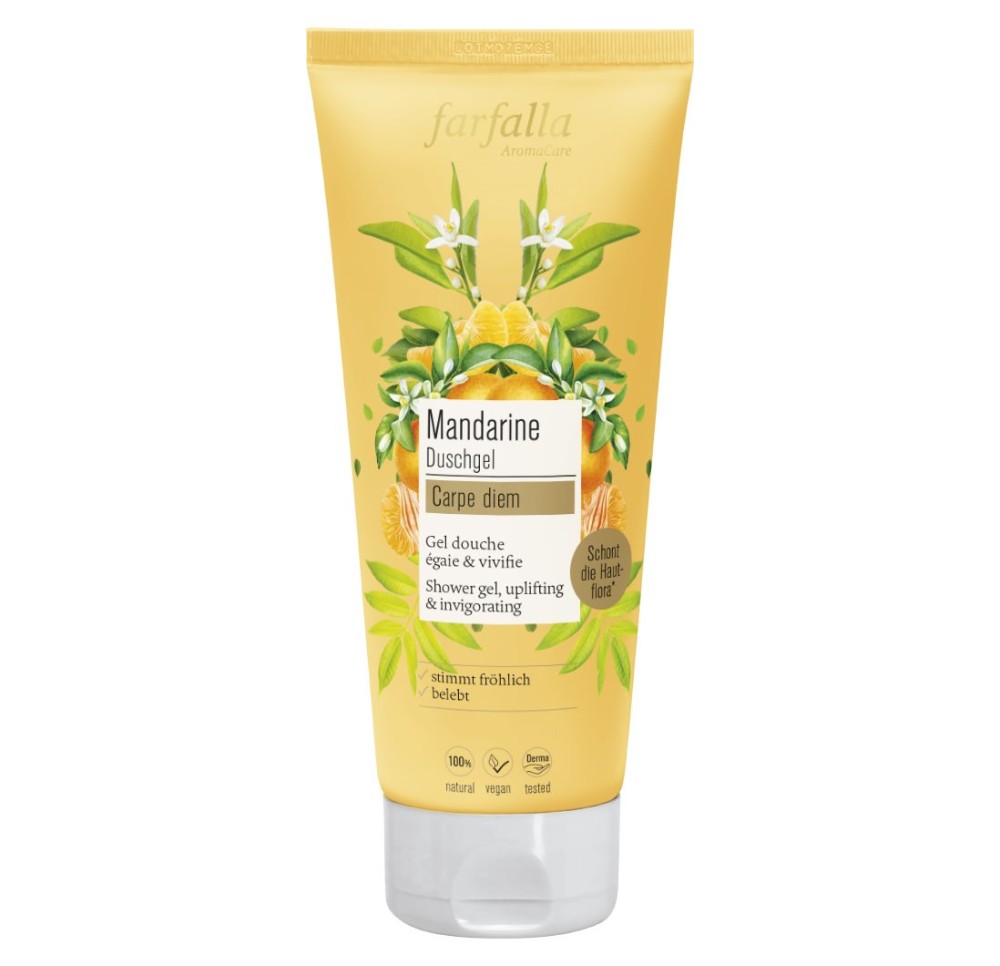 FARFALLA Gel douche mandarin Carpe Diem 200 ml