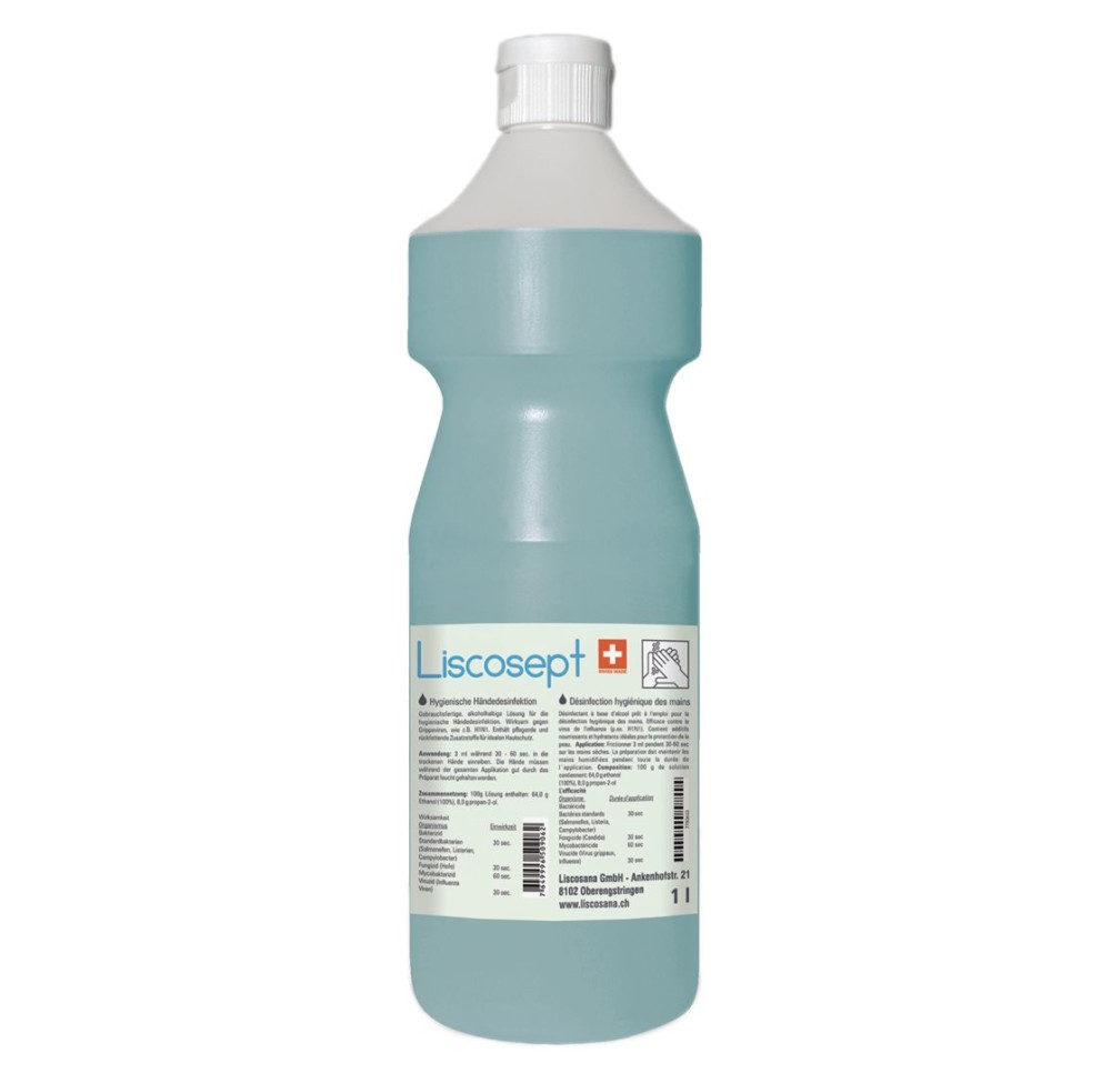 LISCOSEPT désinfectant mains fl 1000 ml
