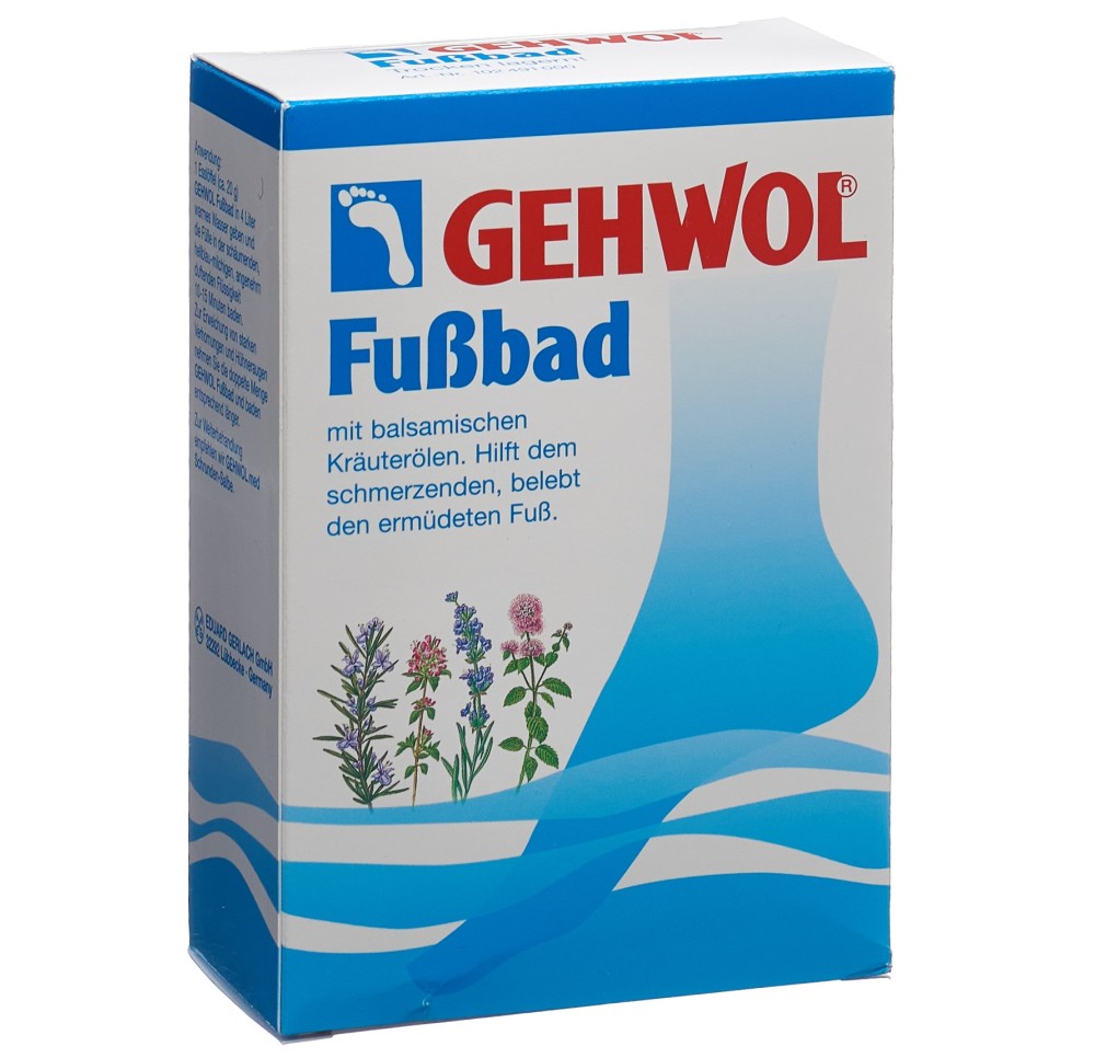 GEHWOL bain de pieds carton 250 g