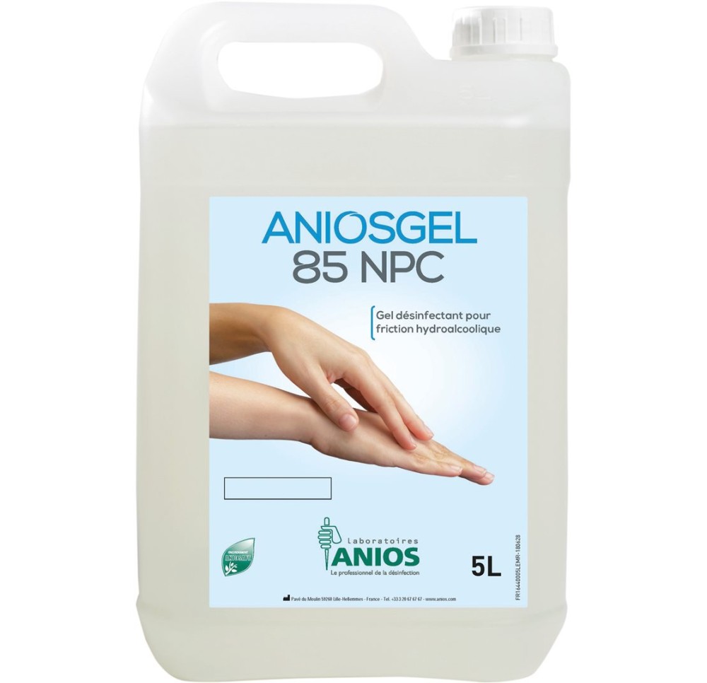 ANIOSGEL 85 NPC gel désinfect mains 5 lt